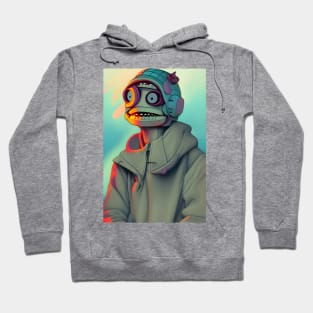 Humanoid robot boy Hoodie